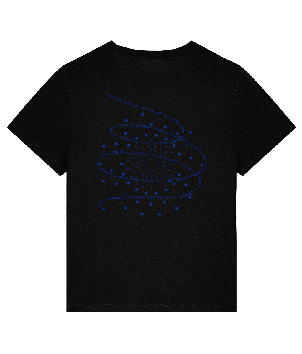 UPLIFT - Women's - Fitted Organic T-Shirt - Pocket Logo