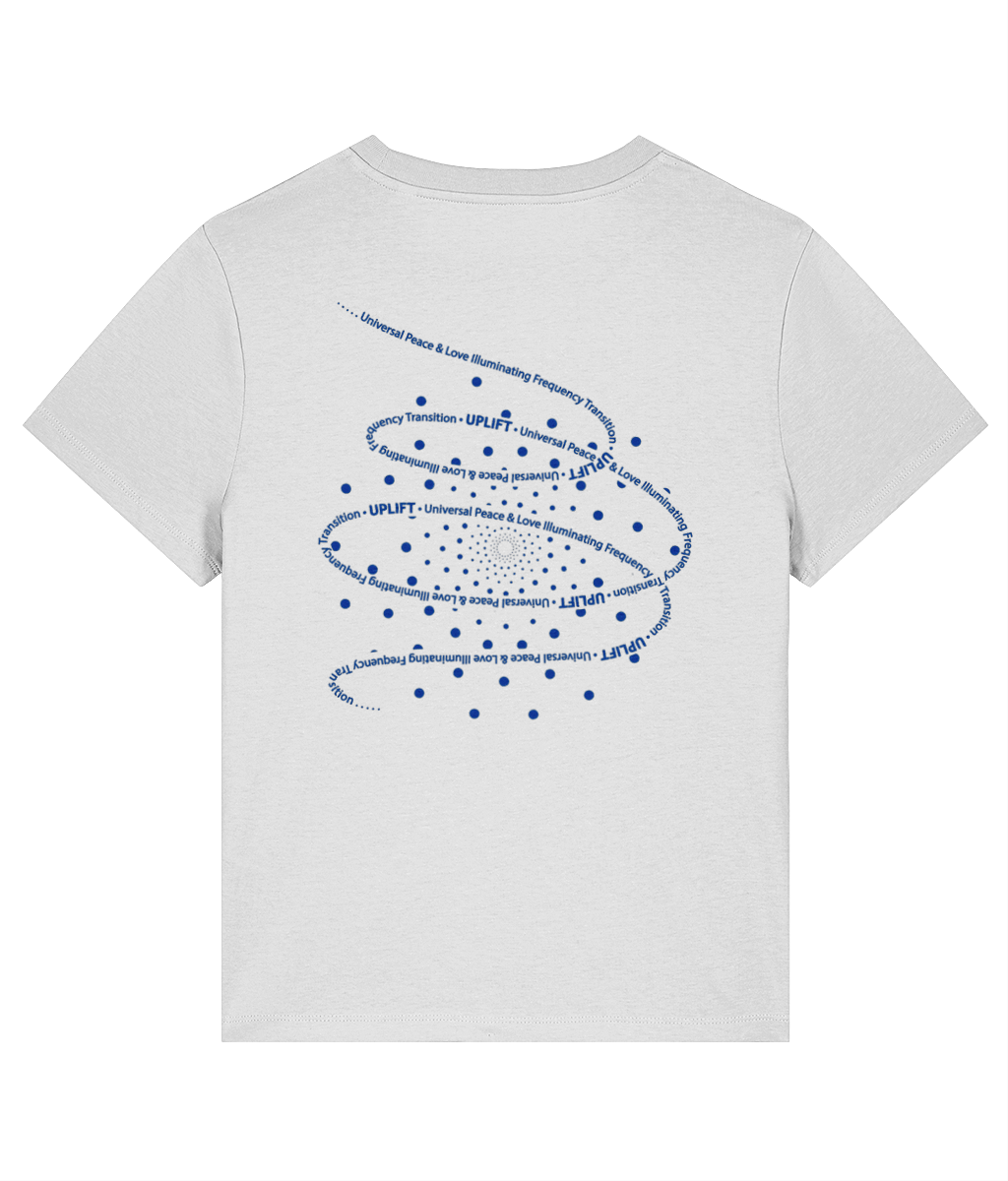 UPLIFT - Women's - Fitted Organic T-Shirt - Pocket Logo