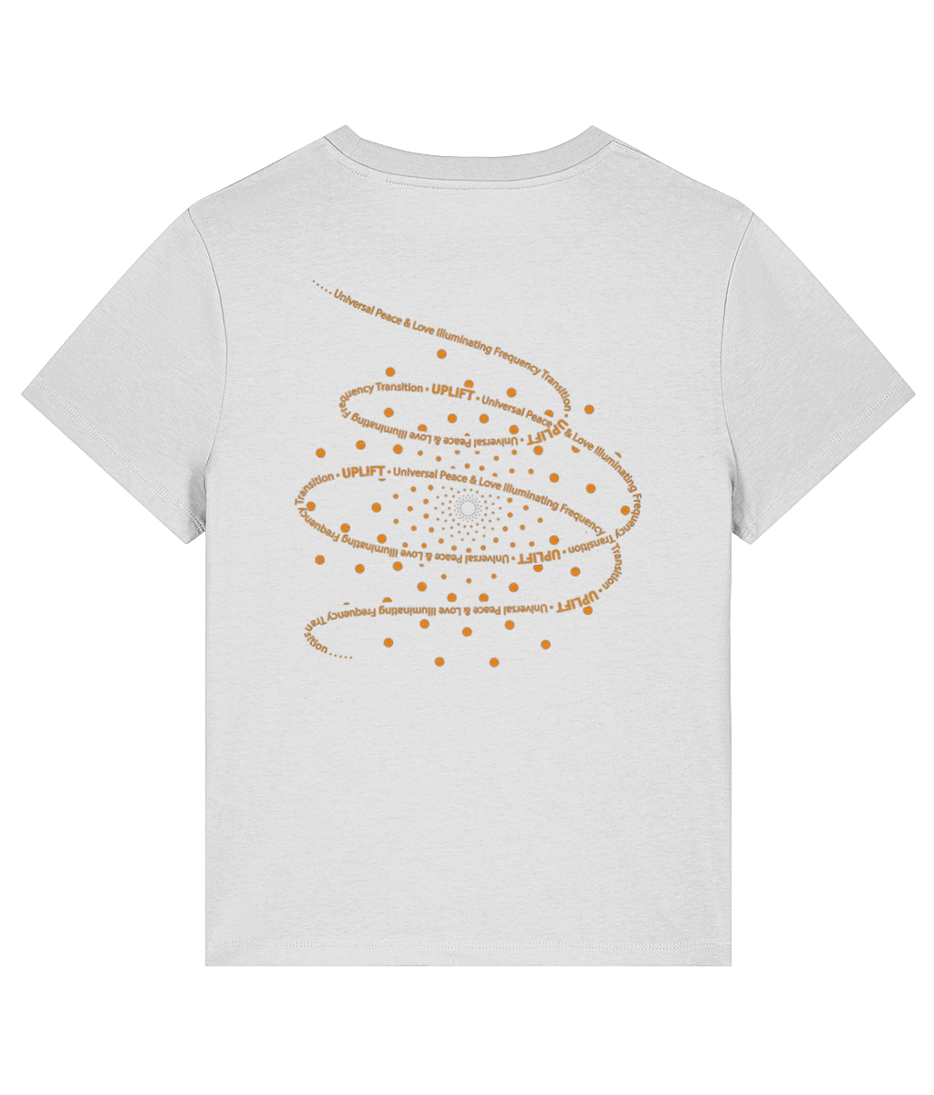 UPLIFT - Women's - Fitted Organic T-Shirt - Pocket Logo
