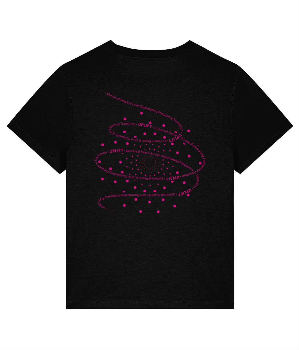 UPLIFT - Women's - Fitted Organic T-Shirt - Chest Logo