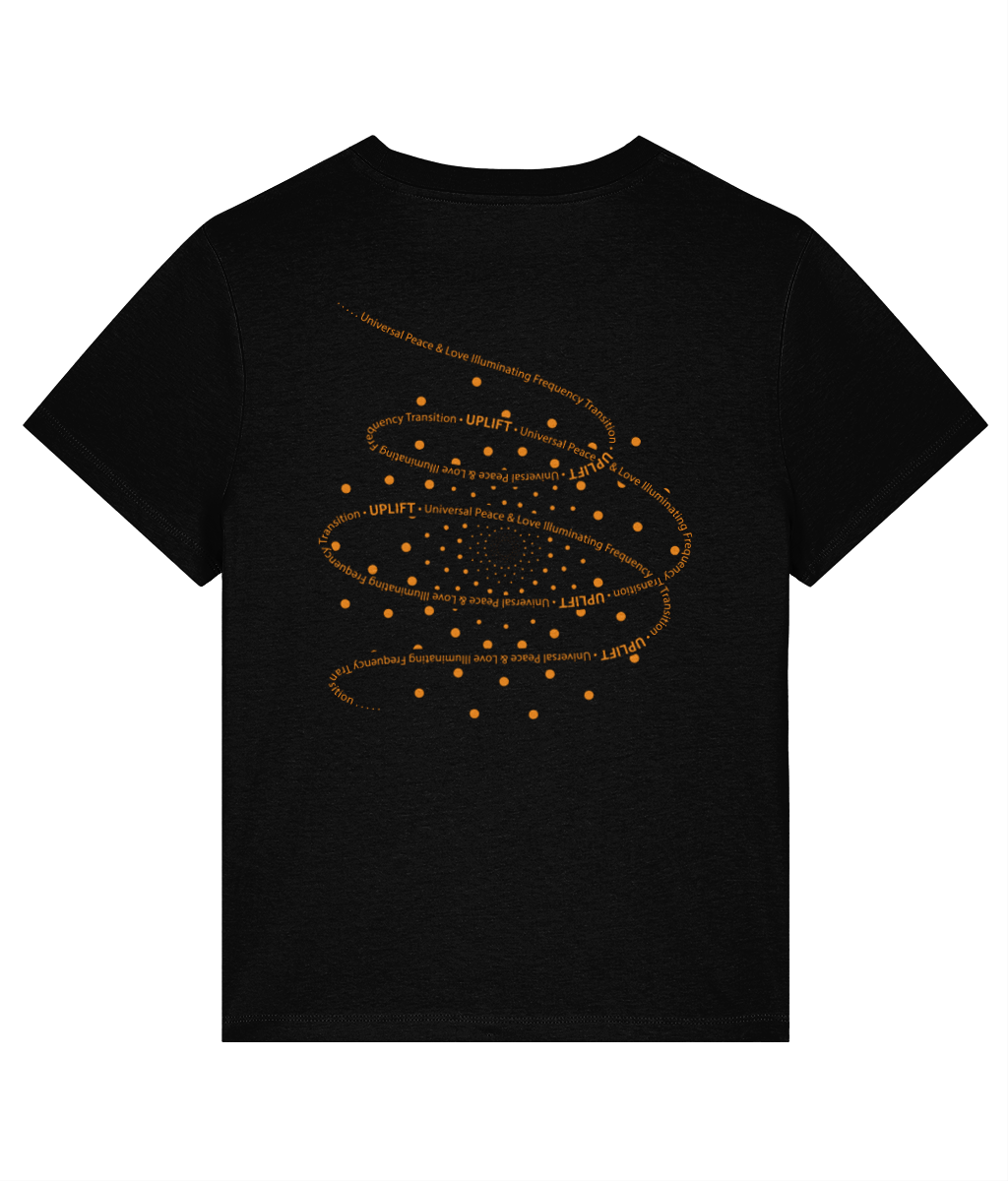 UPLIFT - Women's - Fitted Organic T-Shirt - Pocket Logo