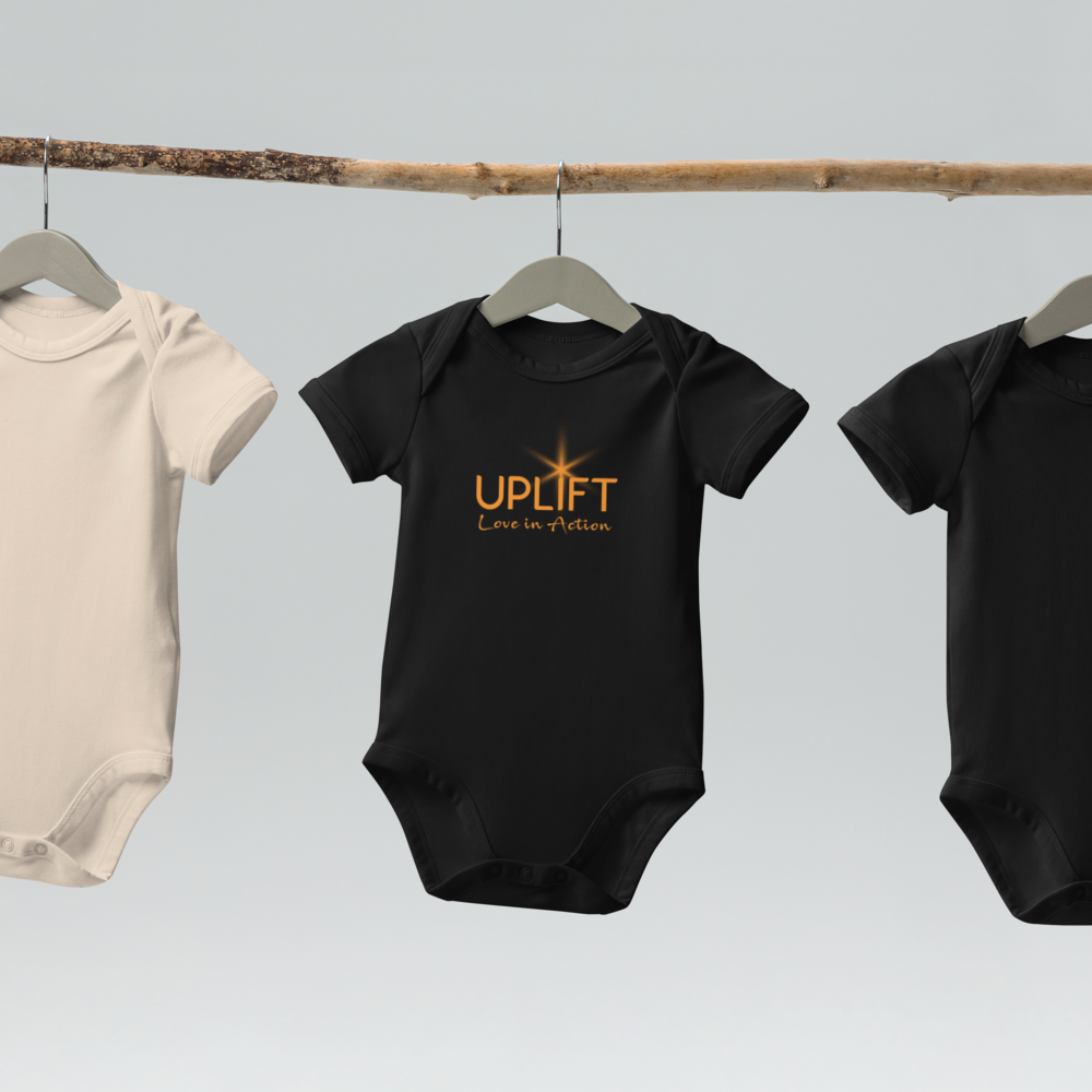 UPLIFT Organic Cotton Baby Bodysuit