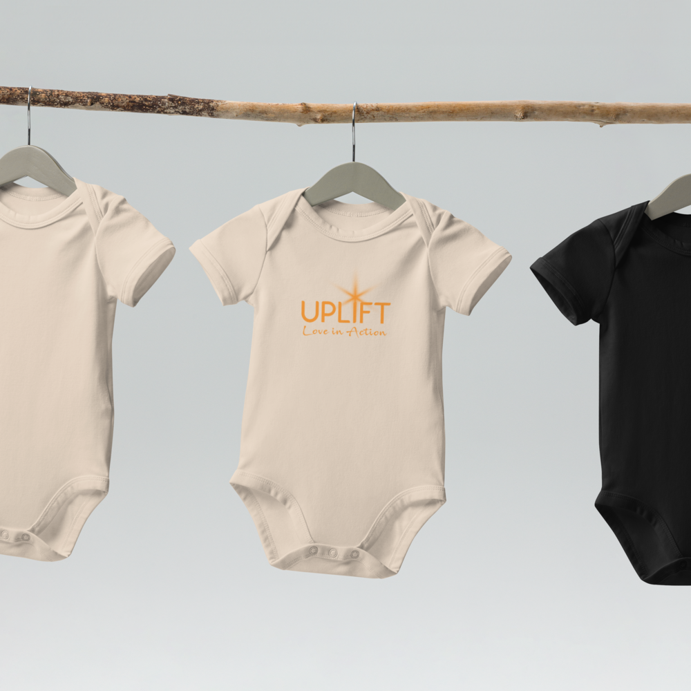 UPLIFT Organic Cotton Baby Bodysuit