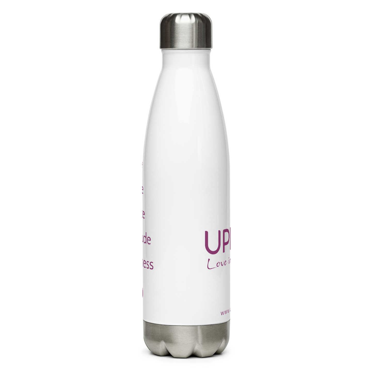 Insulated Stainless Steel 5 GOOD VIBES Water Bottle