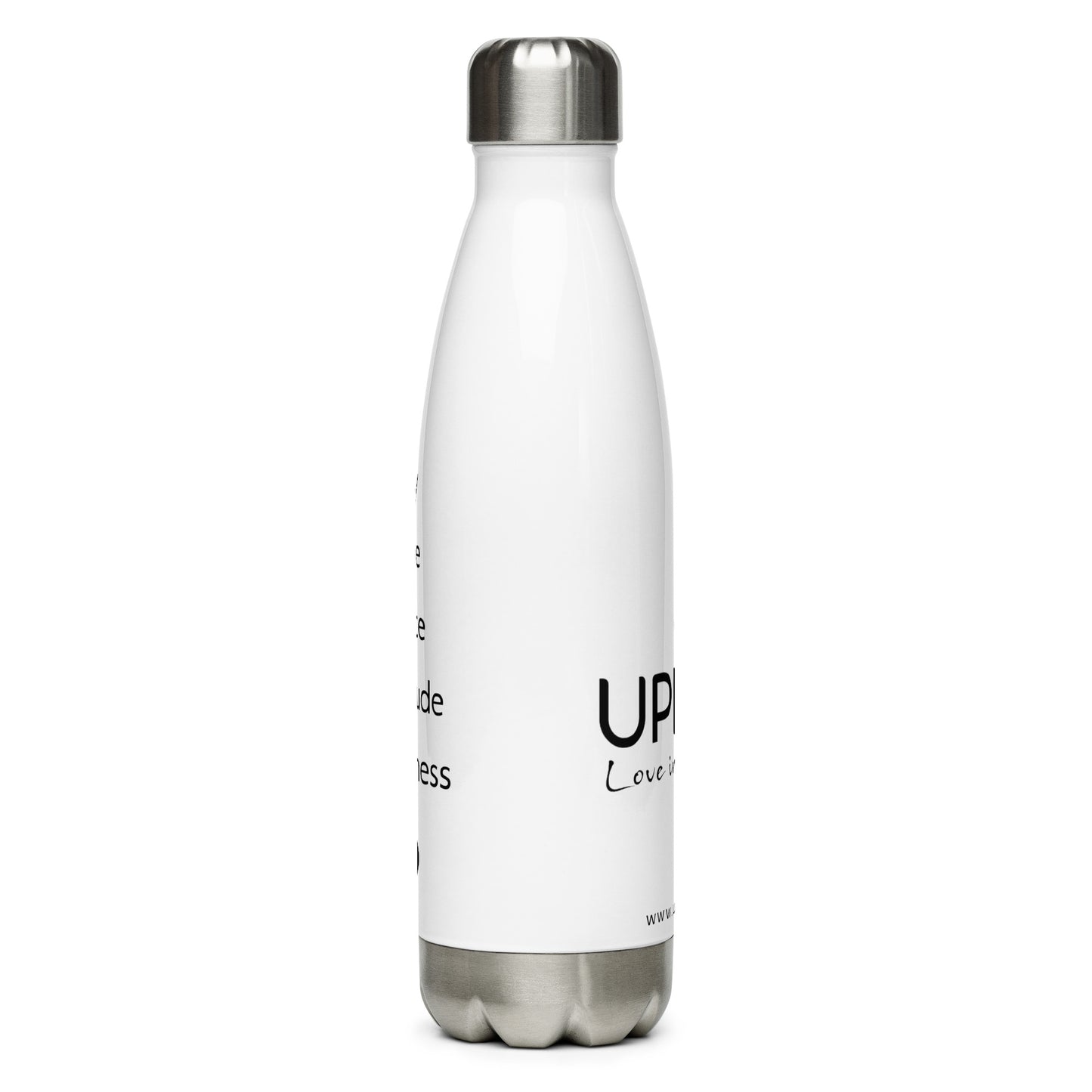 Insulated Stainless Steel 5 GOOD VIBES Water Bottle