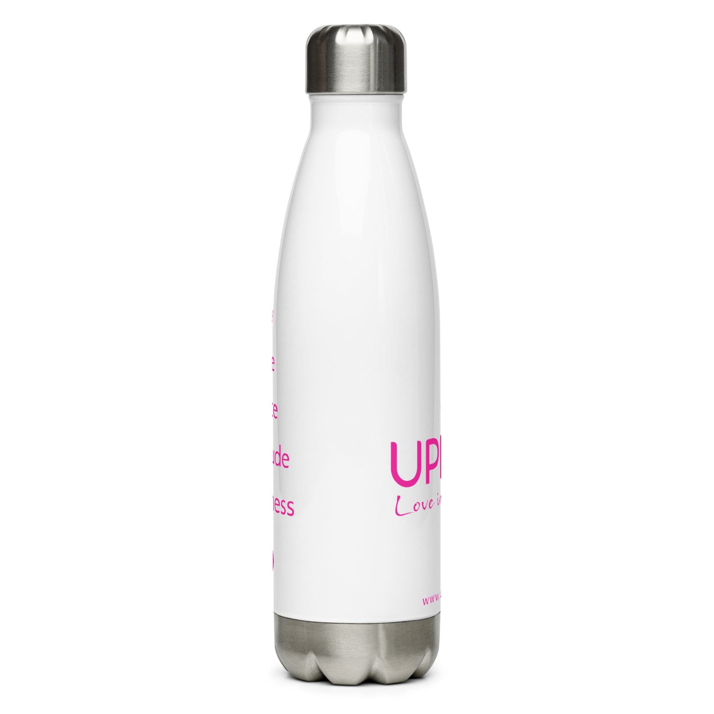 Insulated Stainless Steel 5 GOOD VIBES Water Bottle