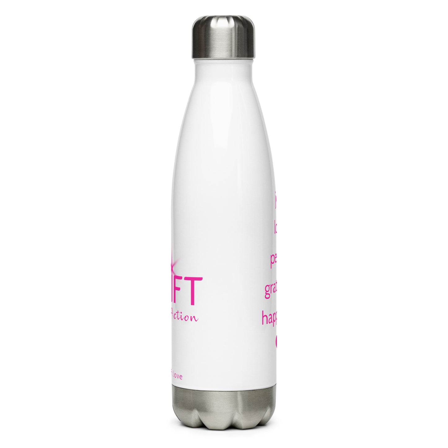 Insulated Stainless Steel 5 GOOD VIBES Water Bottle