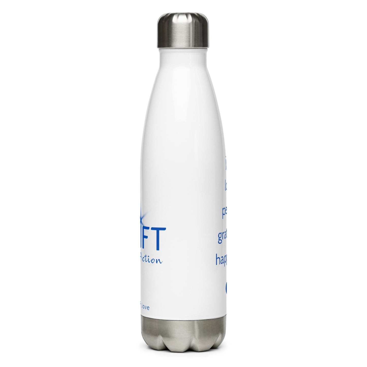 Insulated Stainless Steel 5 GOOD VIBES Water Bottle