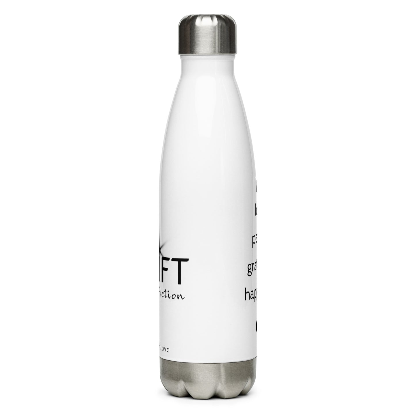 Insulated Stainless Steel 5 GOOD VIBES Water Bottle