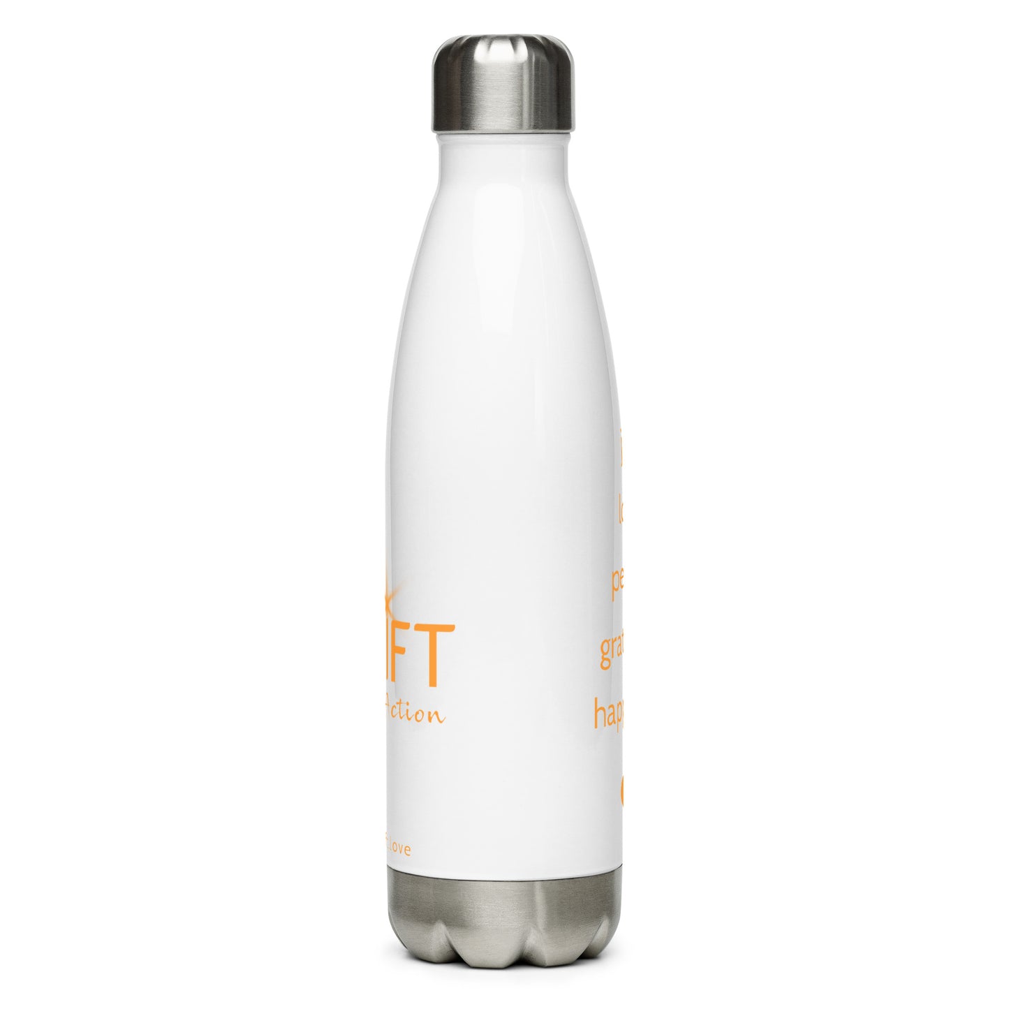 Insulated Stainless Steel 5 GOOD VIBES Water Bottle