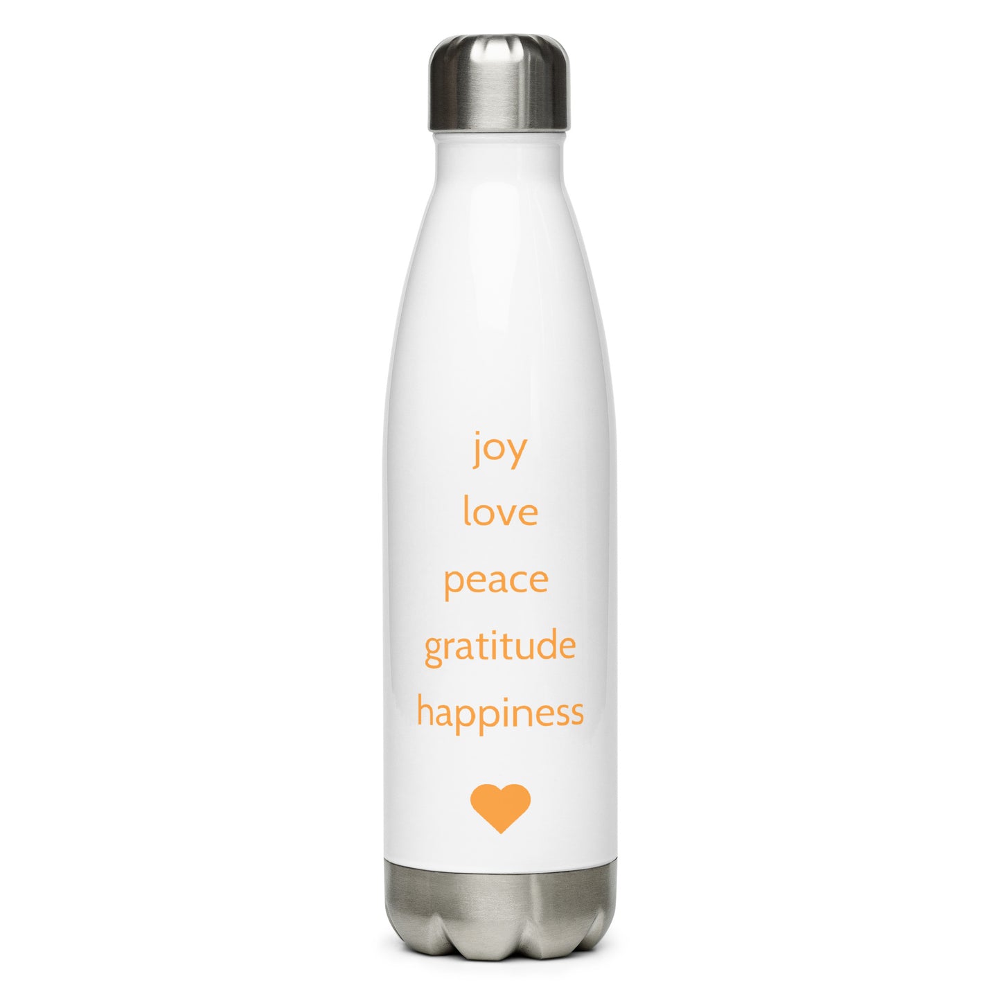 Insulated Stainless Steel 5 GOOD VIBES Water Bottle