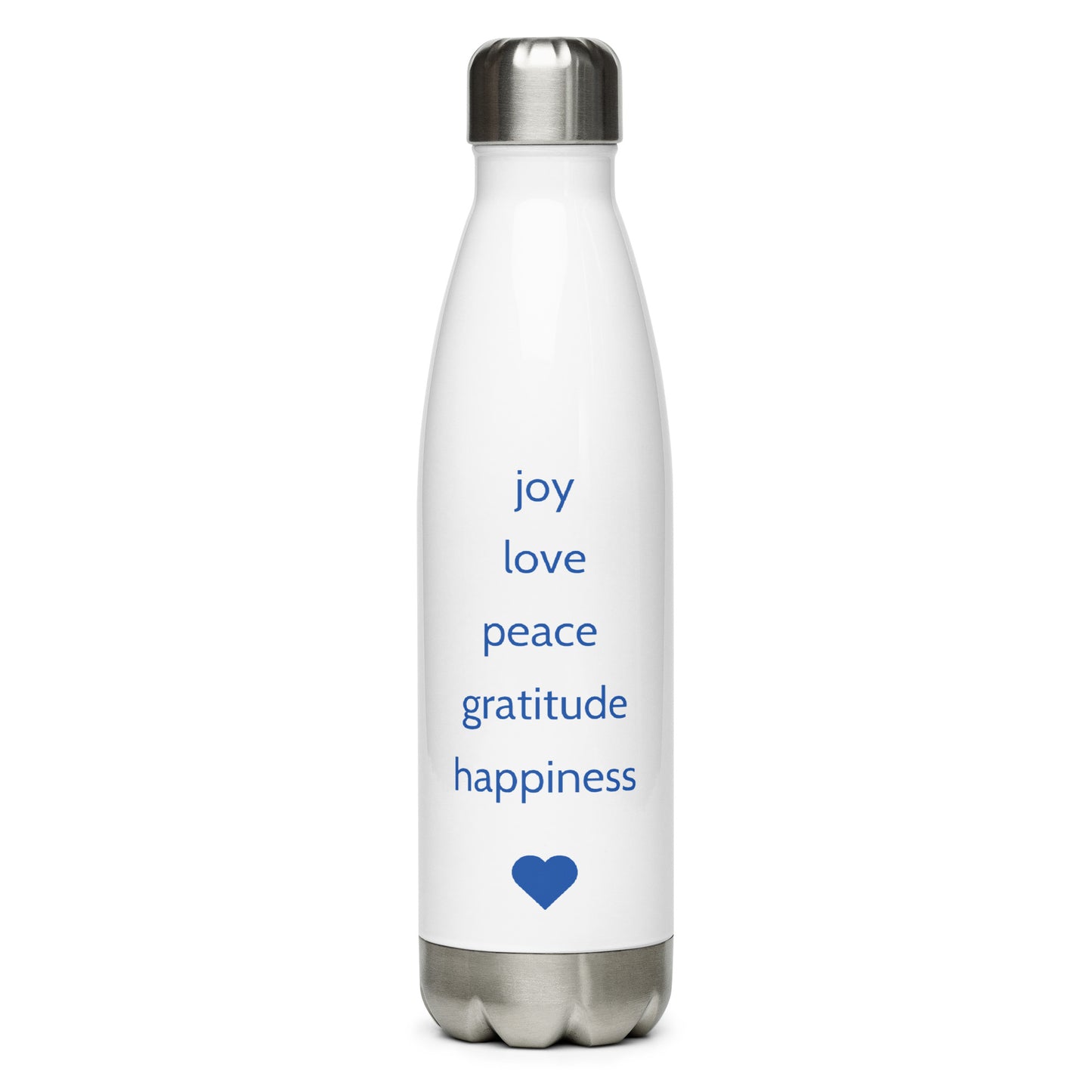 Insulated Stainless Steel 5 GOOD VIBES Water Bottle