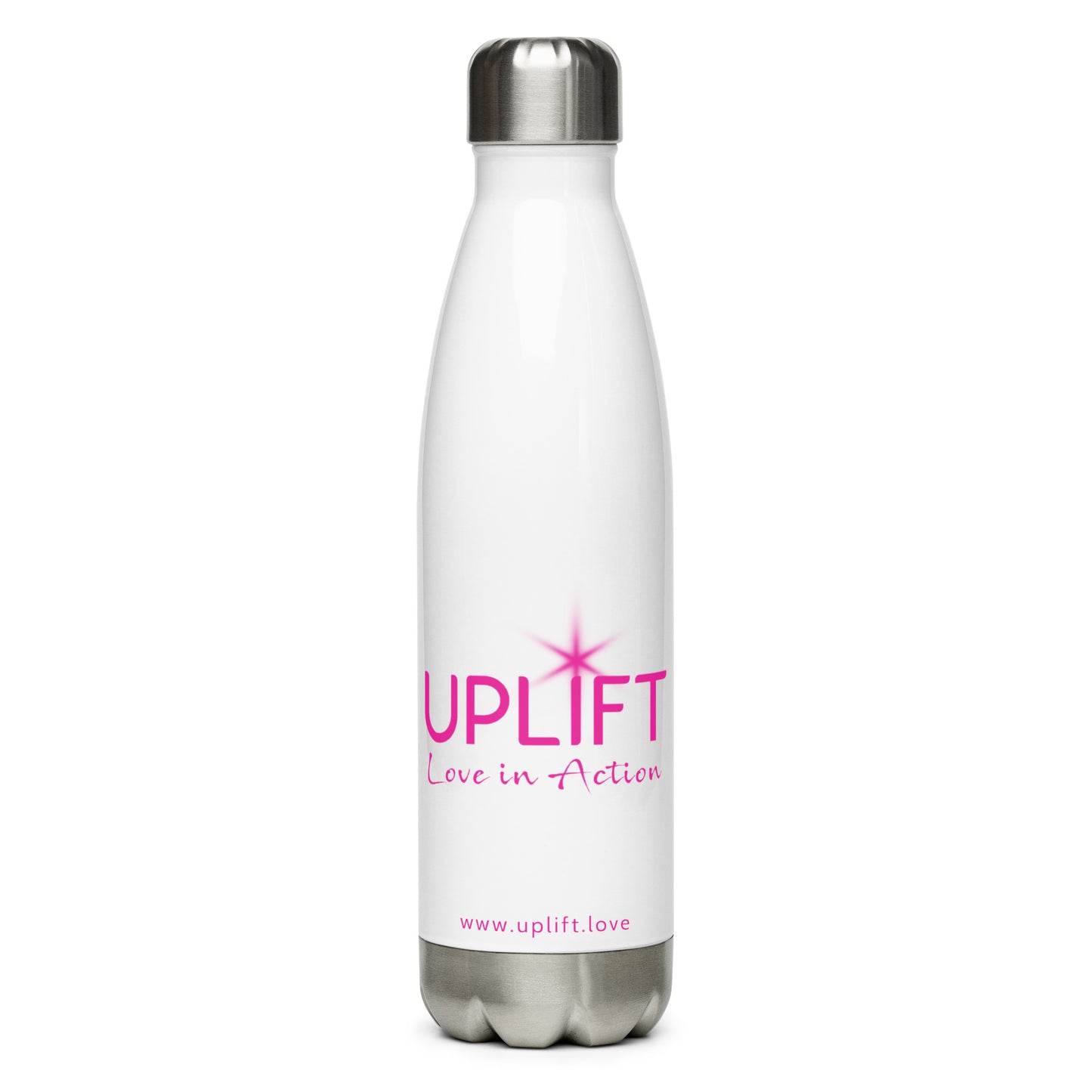 Insulated Stainless Steel 5 GOOD VIBES Water Bottle