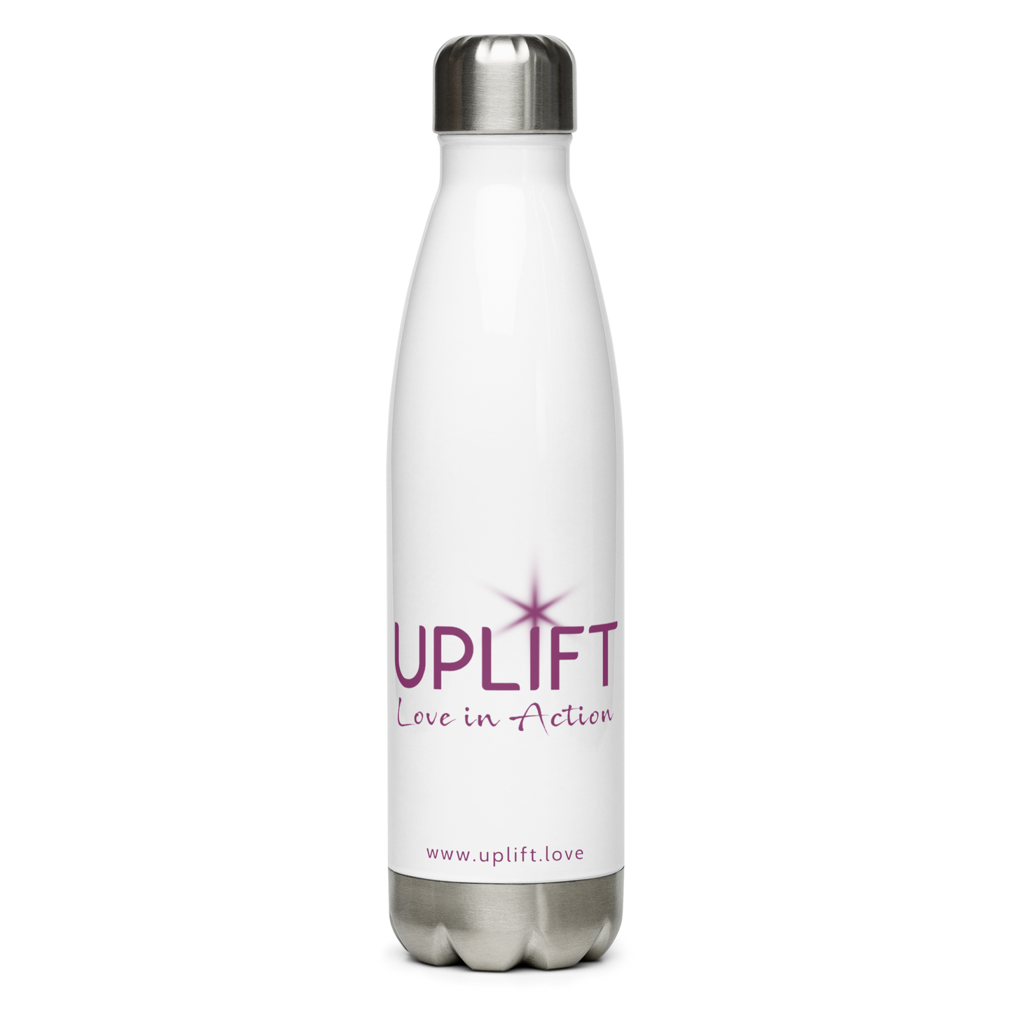 Insulated Stainless Steel 5 GOOD VIBES Water Bottle