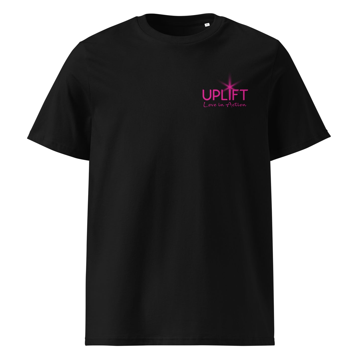 UPLIFT - Women's Organic Cotton T-Shirt - Pocket Logo