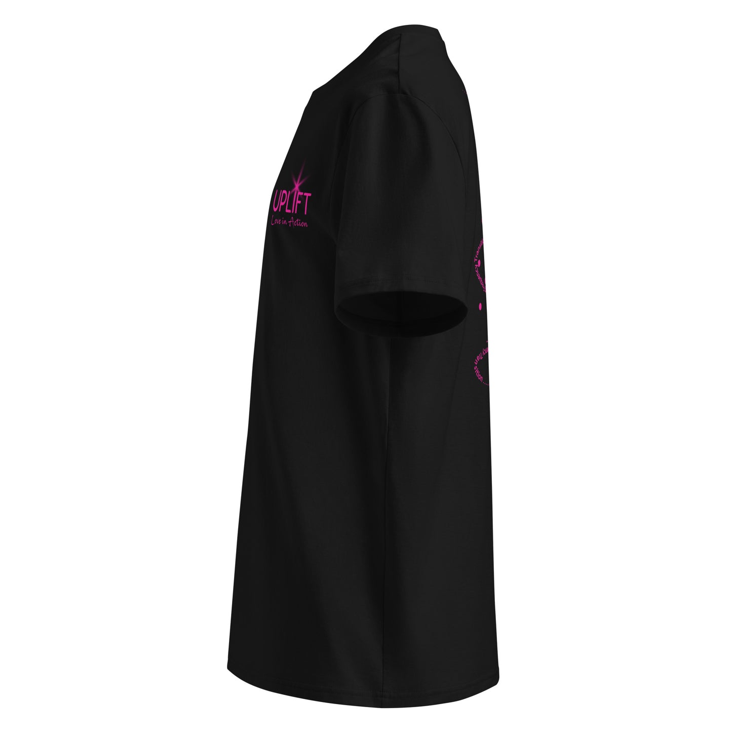 UPLIFT - Women's Organic Cotton T-Shirt - Pocket Logo