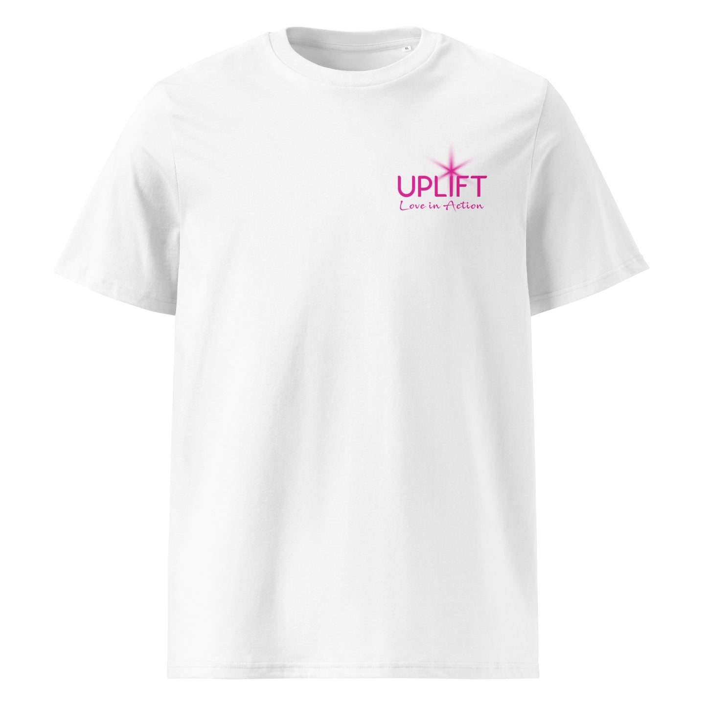 UPLIFT - Women's Organic Cotton T-Shirt - Pocket Logo