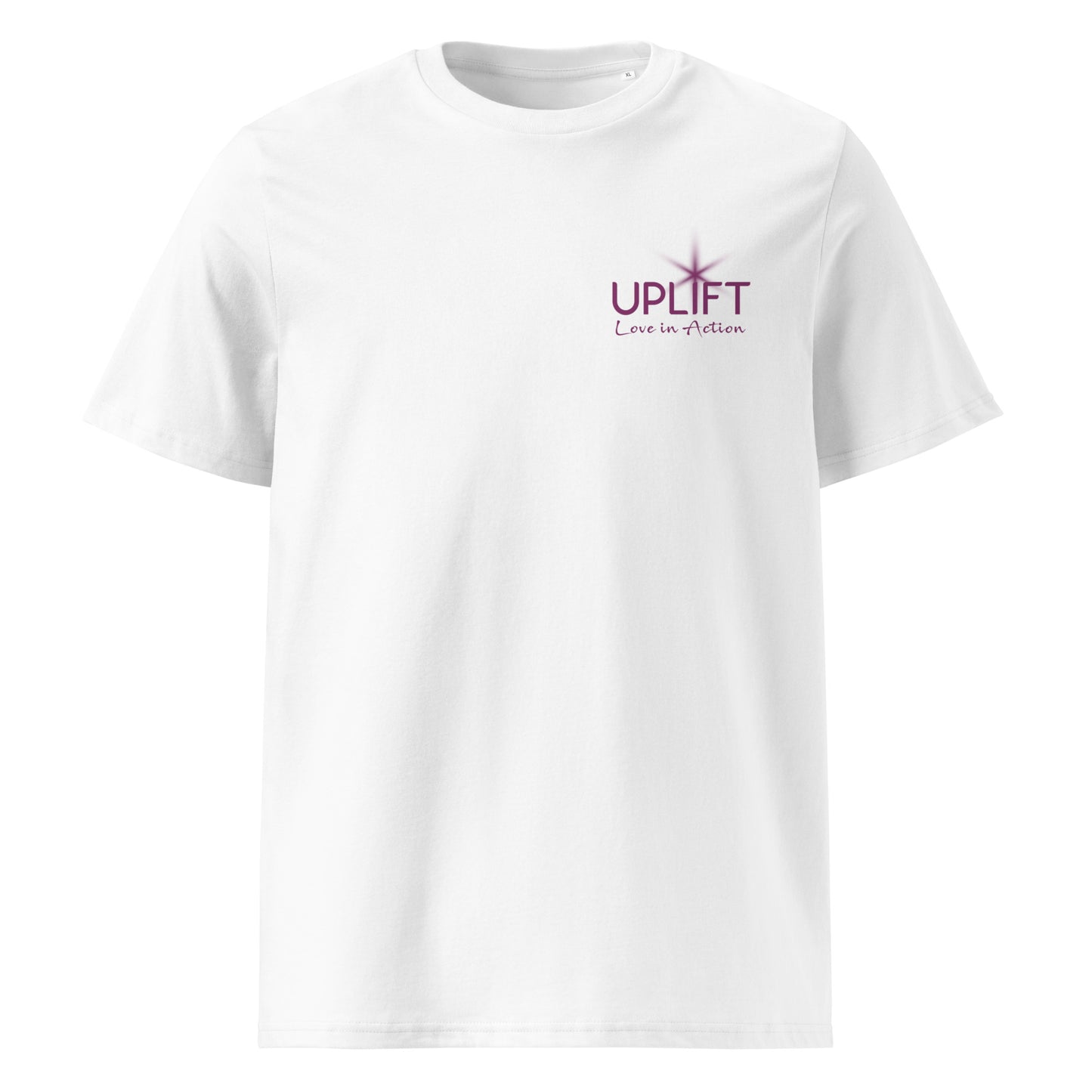 UPLIFT - Women's Organic Cotton T-Shirt - Pocket Logo