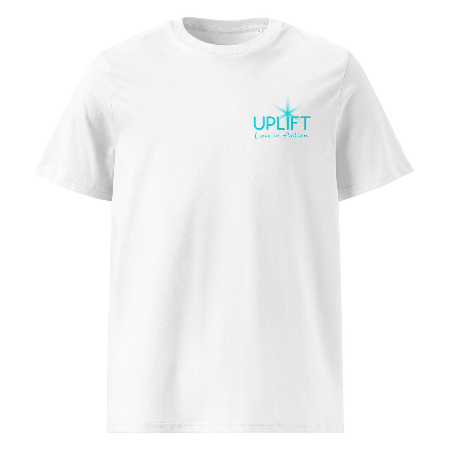 UPLIFT - Women's Organic Cotton T-Shirt - Pocket Logo