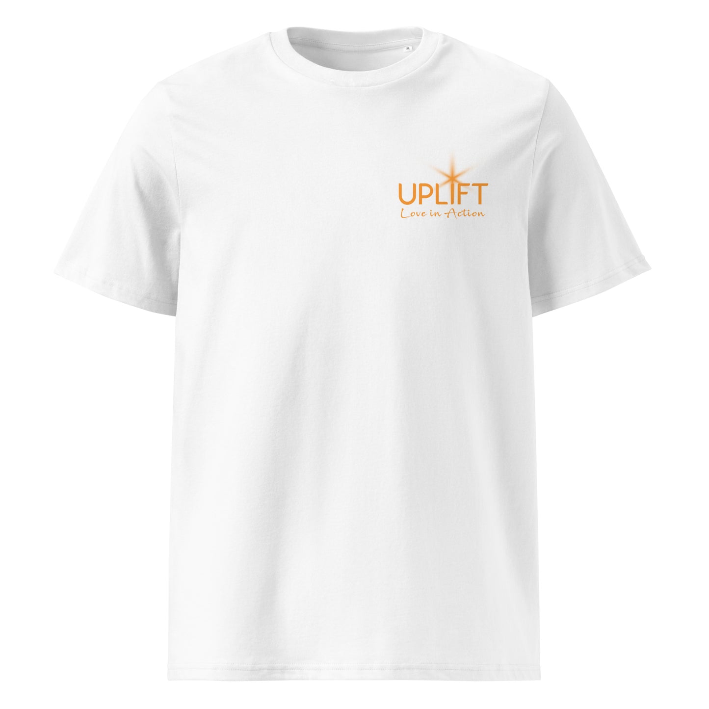 UPLIFT - Women's Organic Cotton T-Shirt - Pocket Logo