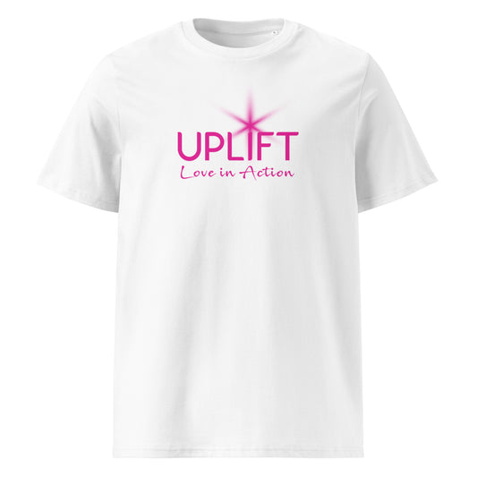 UPLIFT - Women's Organic Cotton T-Shirt - Chest Logo