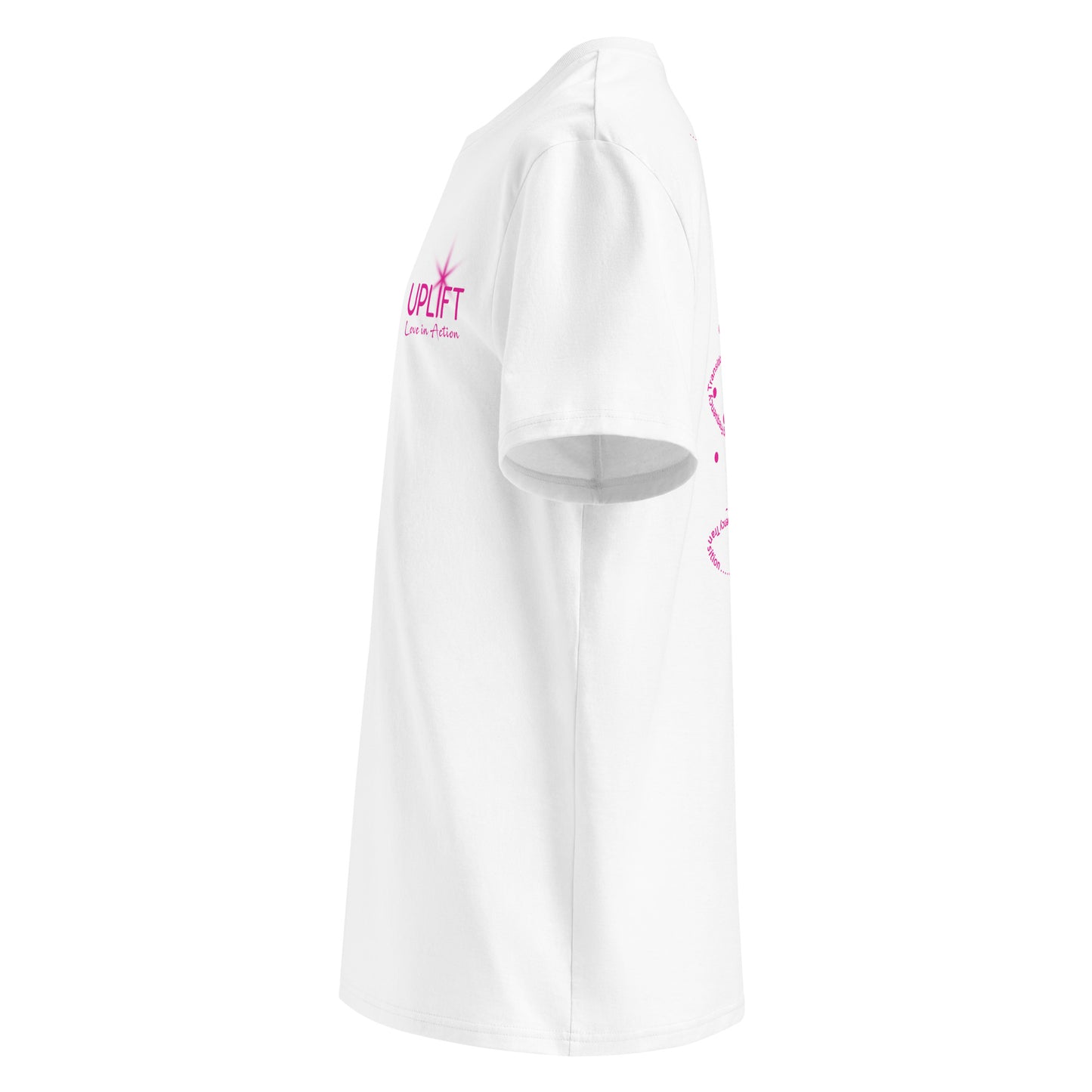 UPLIFT - Women's Organic Cotton T-Shirt - Pocket Logo