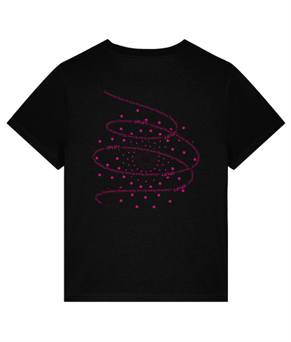 UPLIFT - Women's - Fitted Organic T-Shirt - Pocket Logo