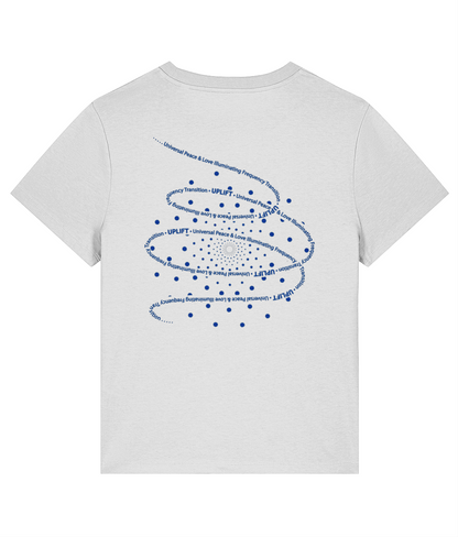 UPLIFT - Women's - Fitted Organic T-Shirt - Pocket Logo