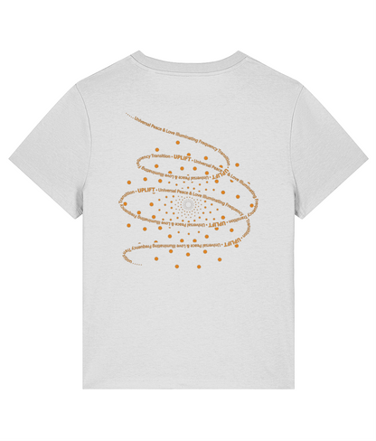 UPLIFT - Women's - Fitted Organic T-Shirt - Pocket Logo