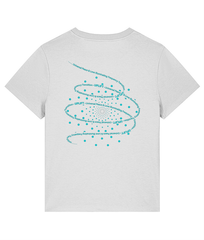 UPLIFT - Women's - Fitted Organic T-Shirt - Chest Logo