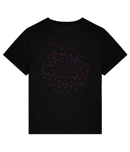 UPLIFT - Women's - Fitted Organic T-Shirt - Chest Logo