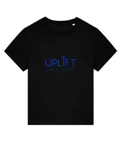 UPLIFT - Women's - Fitted Organic T-Shirt - Chest Logo