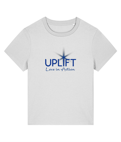UPLIFT - Women's - Fitted Organic T-Shirt - Chest Logo