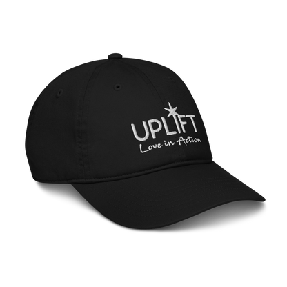 UPLIFT Organic Dad Hat with White Logo