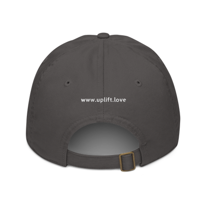 UPLIFT Organic Dad Hat with White Logo