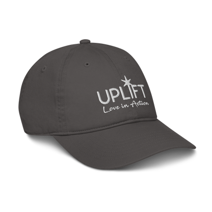 UPLIFT Organic Dad Hat with White Logo