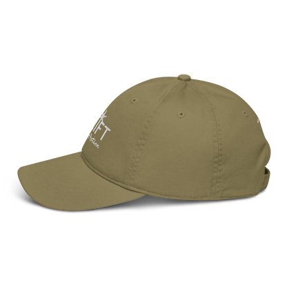 UPLIFT Organic Dad Hat with White Logo