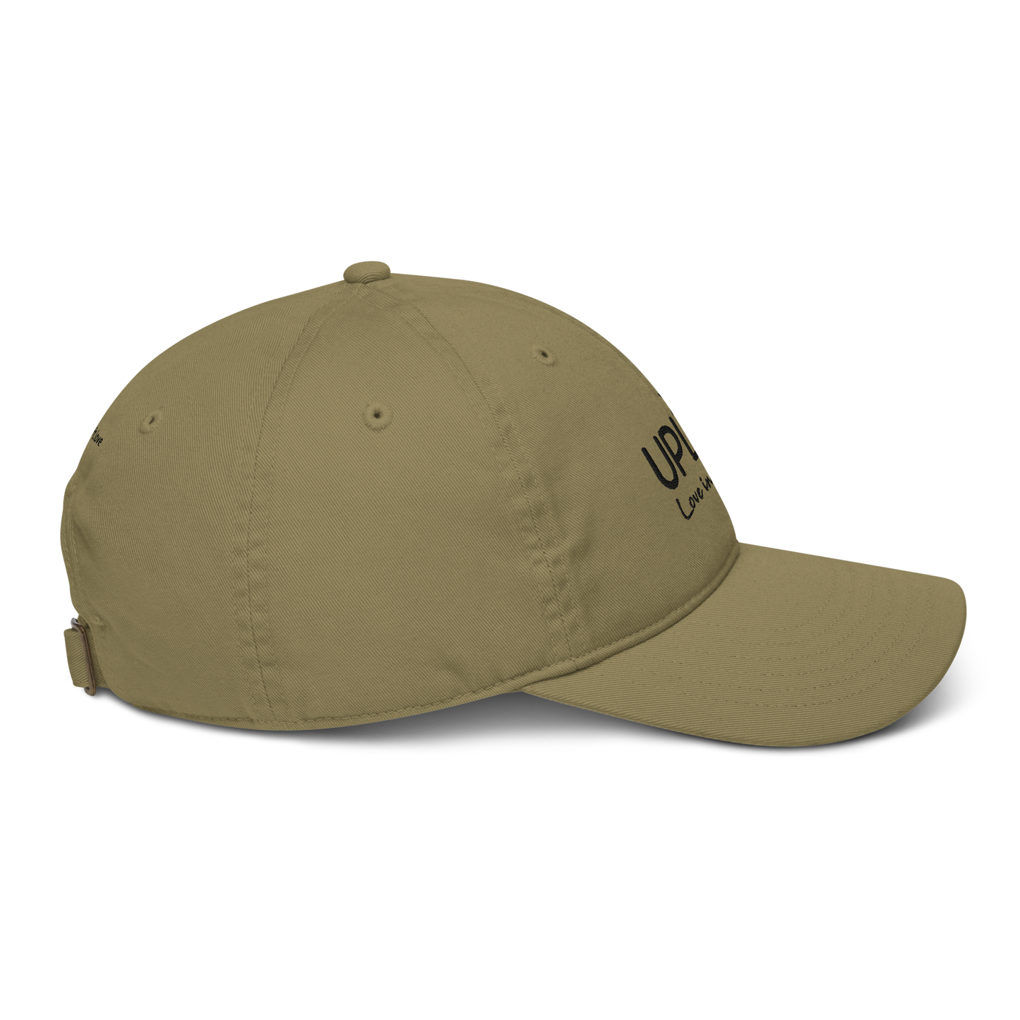 UPLIFT Organic Dad Hat with Black Logo
