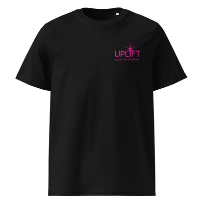 UPLIFT - Women's Organic Cotton T-Shirt - Pocket Logo
