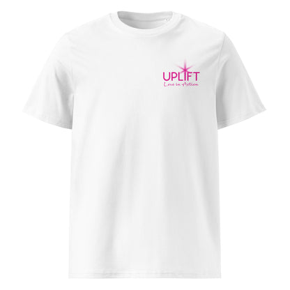 UPLIFT - Women's Organic Cotton T-Shirt - Pocket Logo
