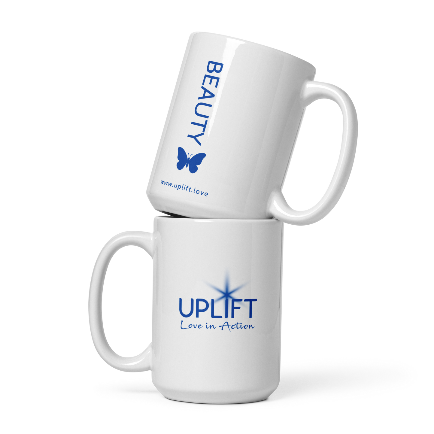 Mug Set - 8 piece in Cobalt, 15oz Bundle